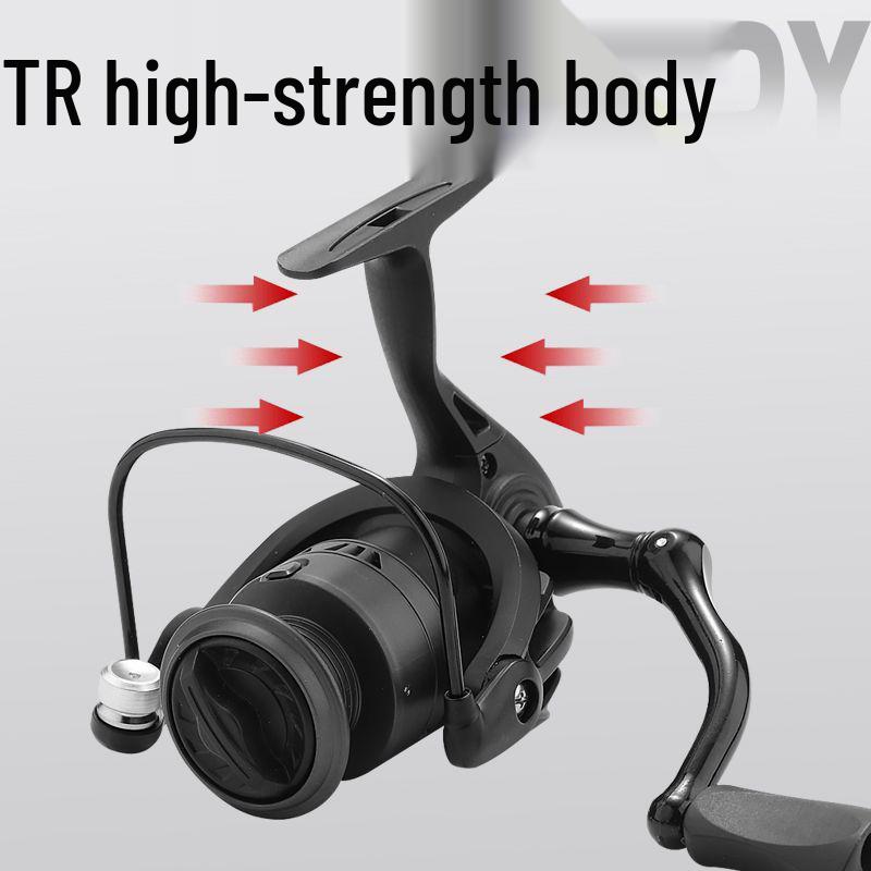 High-Strength Smooth Spinning Reel for Long Cast Sea and Micro Fishing