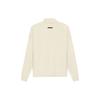 Fear Of God Essentials SS21 Pull-Over Mockneck Fleece Sweatshirt Unisex Sweatshirt Buttercream Cream FOG-SS21-555