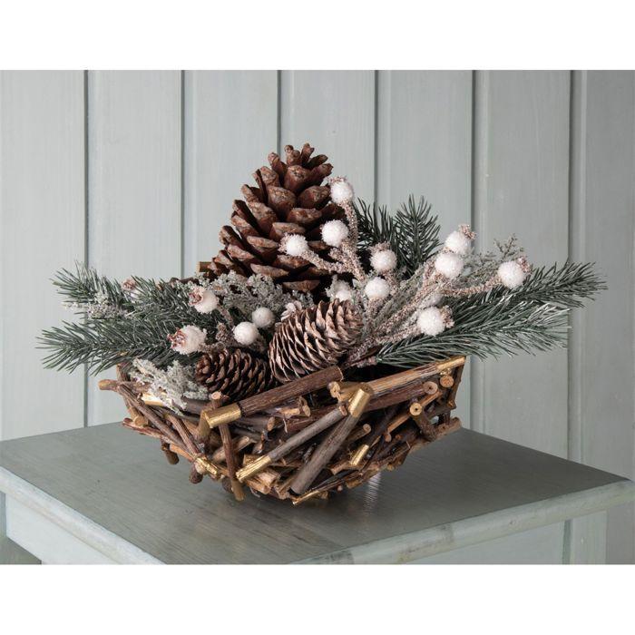 Branches de bois décoratives - 7,5 cm - 200 g