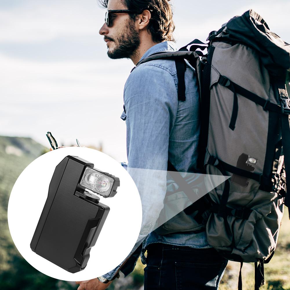 400LM LED Keychain Light Rechargeable Magnet Work Light Keychain Flashlight for Camping Hiking