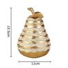 Creative Golden-plated Fruits Statue Apple/pear Ornaments Desk Decoration Resin Crafts Pineapple Sculpture Room Aesthetic Decor