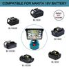 3/5/8 Inch LED Work Light Flashlight For Makita 18V Li-ion Battery Handheld Spotlight WIth Switch Night Lighting Tools