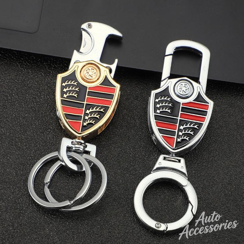 AAX1 Otwieracz do butelek samochodowy Brelok do kluczy Korkociąg Brelok do Porsche Cayenne Panamera Macan 911 Taycan Boxster Cayman 918 Pajun Akcesoria