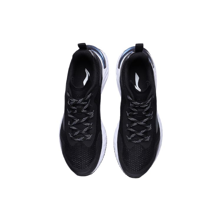Li-Ning Breathable Lightweight Low-Top Running Shoes Unisex Sneakers Black ARHR067-1