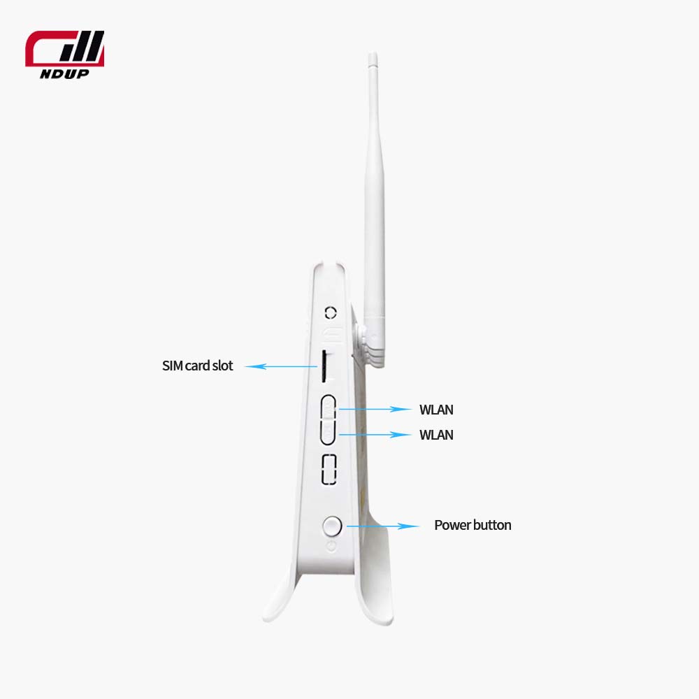 NDUP H822 WiFi Router - 4 LAN Ports, Pocket WiFi, LTE SIM Card Modem, 300Mbps, 4G Router, CAT 6