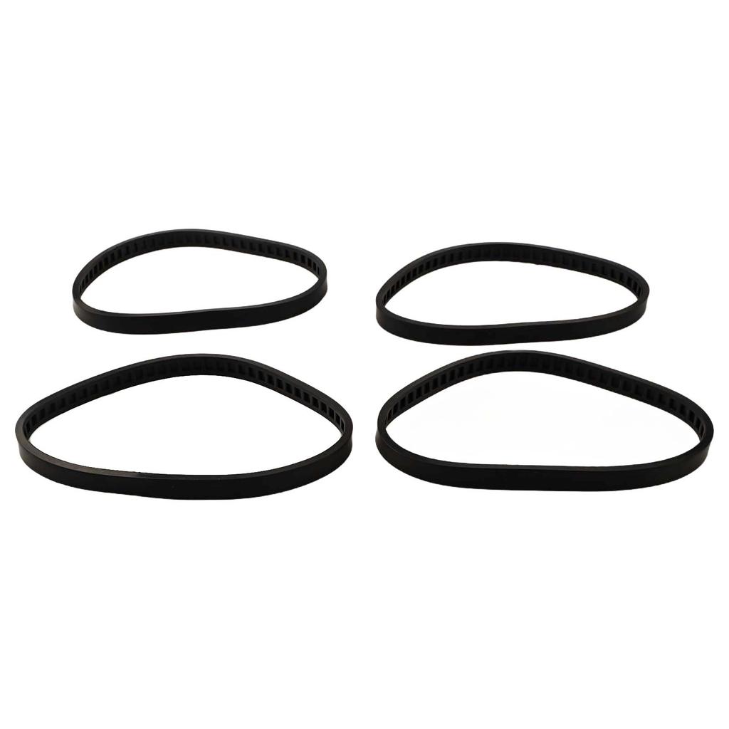 6x0.2x0.5 inch Bandsaw Rubber Tires Band Saw Pulley Tires Manual Measurement Deviation Elastic Rubber Material