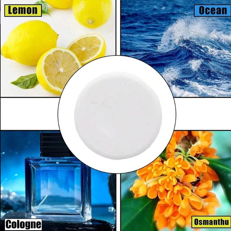 4 Car Diffuser Tablets, Car Air Freshener Replacement, Car Vent Perfume Refill, Auto Accessories, Car O Solid Perfume