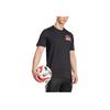 Adidas Casual Breathable Soft Comfortable Cool Short Sleeve T-Shirt Men Tops Black JD8216