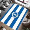 Brighton Teppich für Wohnzimmer Schlafzimmer Zuhause Sofadekoration, Rutschfeste Bodenmatte für Kinderspiel