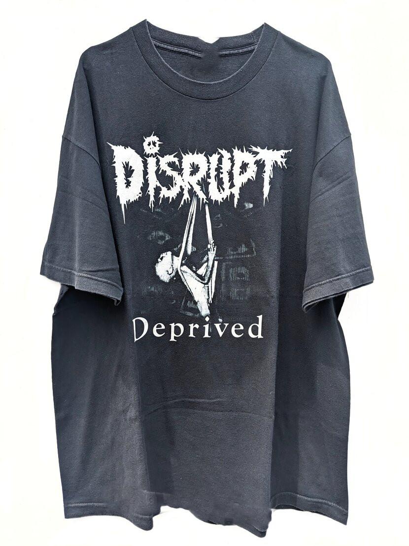 Disrupt - Deprived Band Black T-SHIRT FULL SIZE S TO 5XL TU174 XXL