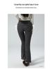 Pantalon Évasé Stretch Taille Haute pour Femme - Élégant, Confortable et Polyvalent pour l'Automne et l'Hiver