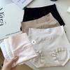 High-Waisted Seamless Women's Briefs - 7A Xinjiang Long-Staple Cotton, Antibacterial, Breathable, Plus Size.