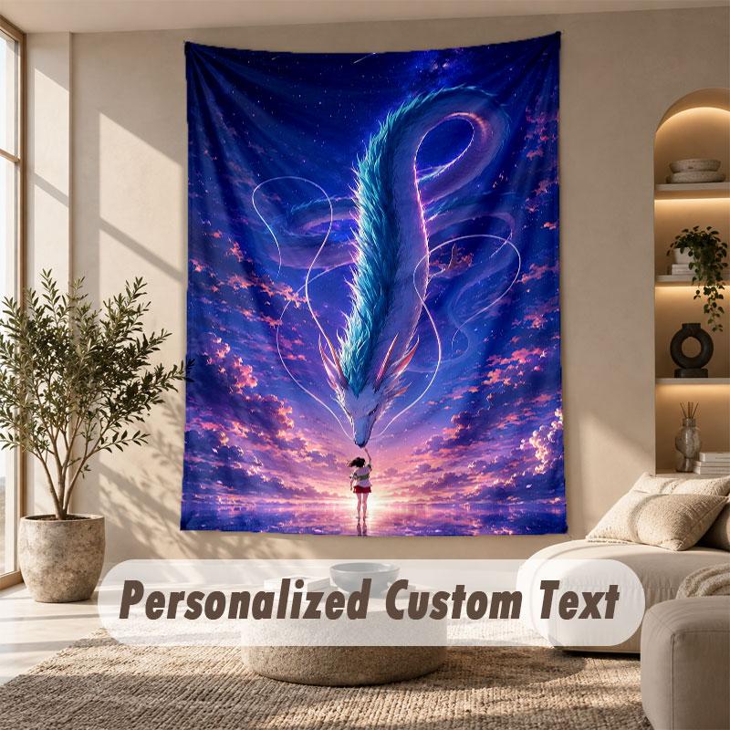 Wall Hanging Tapestry Art Cloth Bedroom Room Background DecorSpirited Away