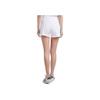 Adidas Neo Logo Drawstring Mid-Waist Sport Shorts Women Bottoms White DW7724