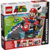 LEGO (LEGO) Super Mario Mario Kart (TM) - LEGO (R) Mario (TM) and Standard Cart Toy Birthday Gift...