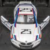 1/24 BMW 3.0 CSL Alloy Racing Car Model Diecast Metal Toy Car Vehicle Model High Simulation Sound and Light Collection Kids Gift