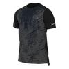 Round-Neck Pullover Sport Short-Sleeve T-Shirt Men Tops Black DM4770-010