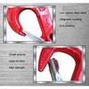 High Strength Crane Lifting 80 Level Goat-horn Shape Clasp With Lock,Australian Style Grab Hook Bearing Weight 1-5 Ton