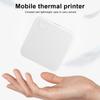 203DPI Foto ABS PC 58mm Bluetooth-Druck Manuelles Reißen Tragbarer Thermodrucker