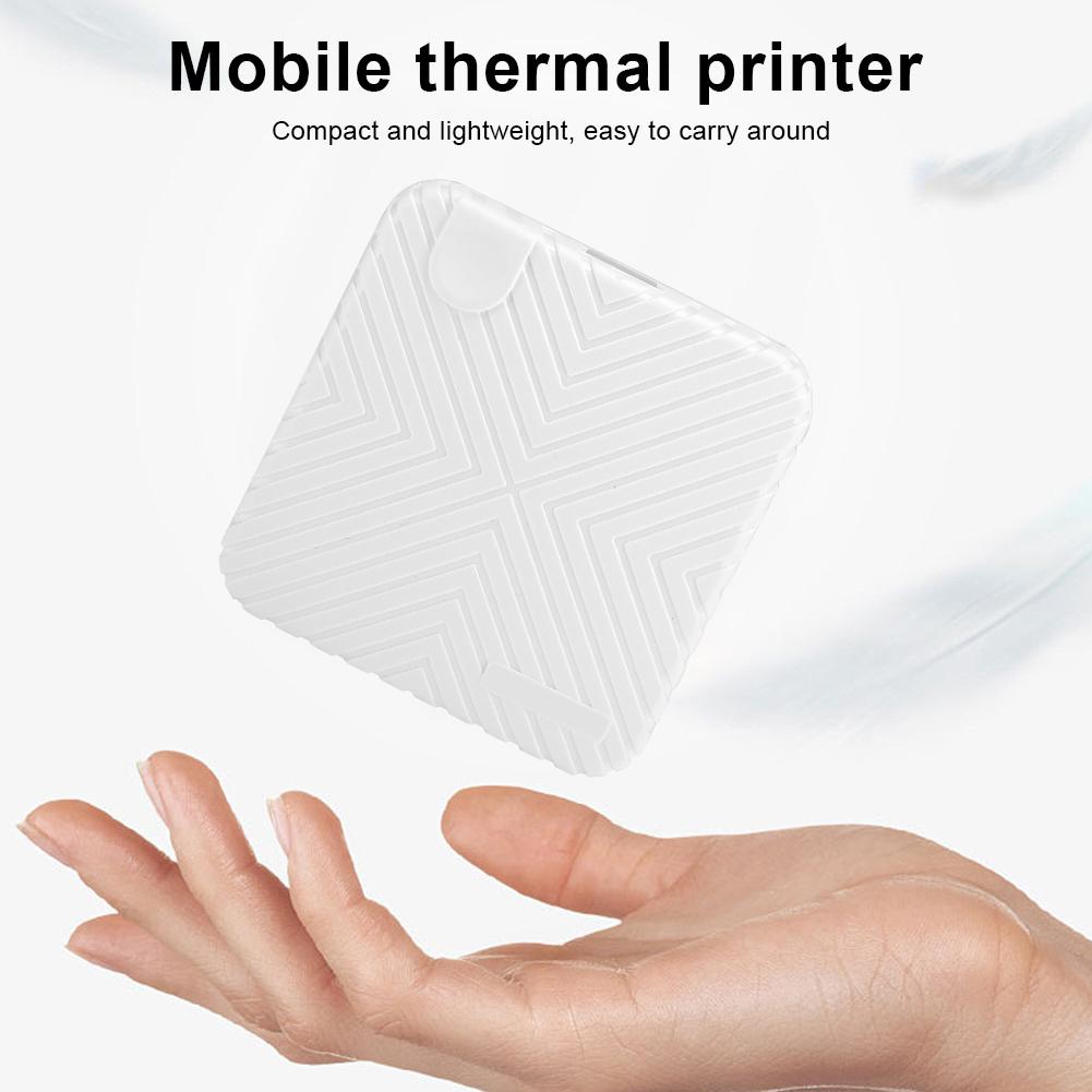 203DPI Foto ABS PC 58mm Bluetooth Tisk Ruční Trhání Přenosná Termální Tiskárna