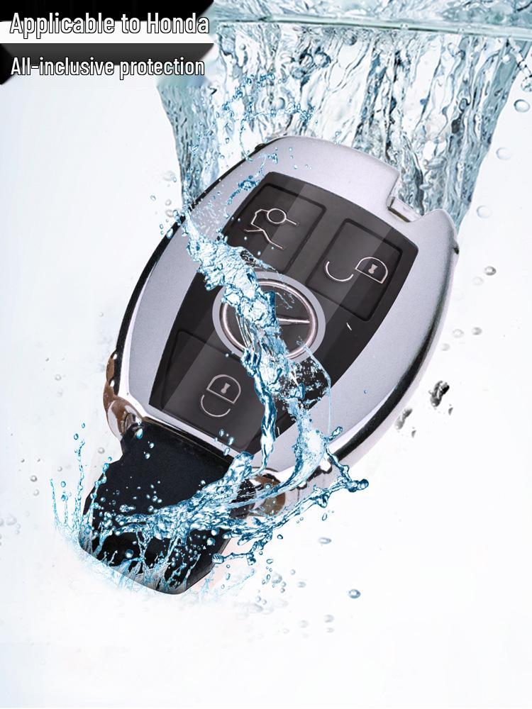 Mercedes TPU Soft Rubber Key Cover - Full Wrap Remote Control Smart Key Shell