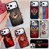 Coat Of Arms Russian CCCP Flag Bumper Phone Case For iPhone 17 Air 14 15 13 12 Max Cover For Apple 16e 11 Pro Max Plus Coque