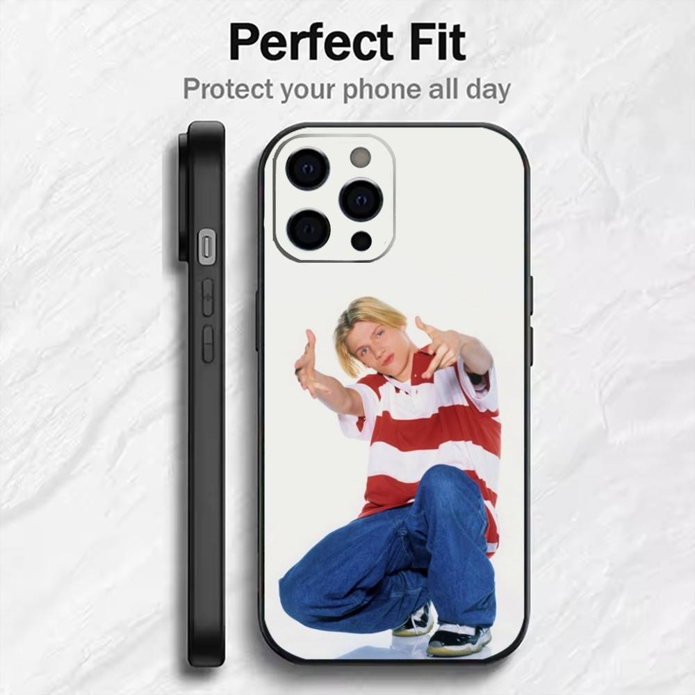 90s-N-Nick Singer C-Carter Phone Case For iPhone17,16,15,14,13,12 Plus,Max Soft Silicone Black Cover iPhone16e