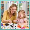 Homgaty Iron Beads Perler Approximately 1000 10 Starter Aqua Japanese Instructions Toy for Hobby Set, Beads, 10mm, Beads, Colors, Kit, Beads,