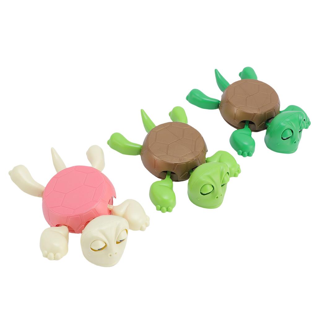 3 Pcs Funny Turtle Cup Holder Moving Limbs Open Eyes Desktop Decor Turtle Coaster Cup Pad for Home