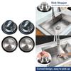 2pcs Sink Strainer Stainless Steel Sink Strainer Plug Drain Hair Catcher Protector Shower Drain Cover Sink Stopper Drain