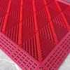 Red Wear-Resistant Splicing Floor Mat for Entrances