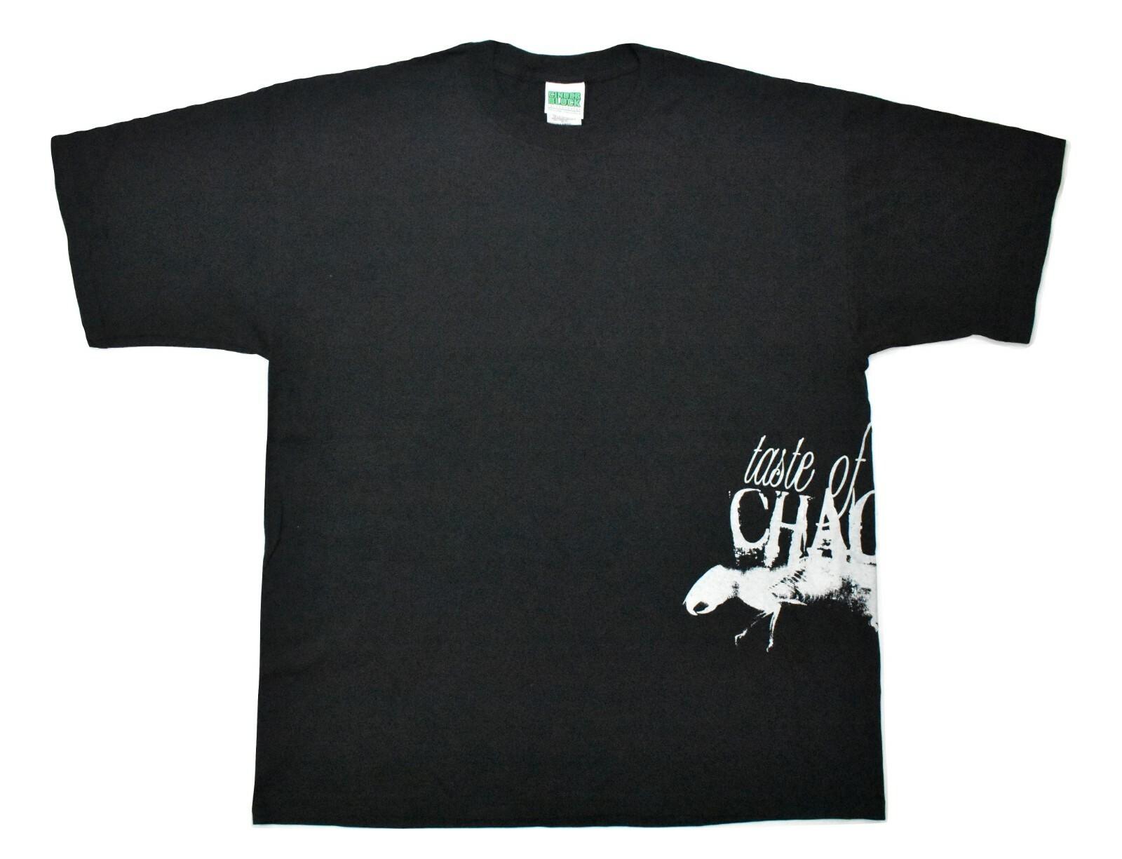 Взрослая футболка мужская для концертного тура Taste of Chaos Новая L, 3XL
