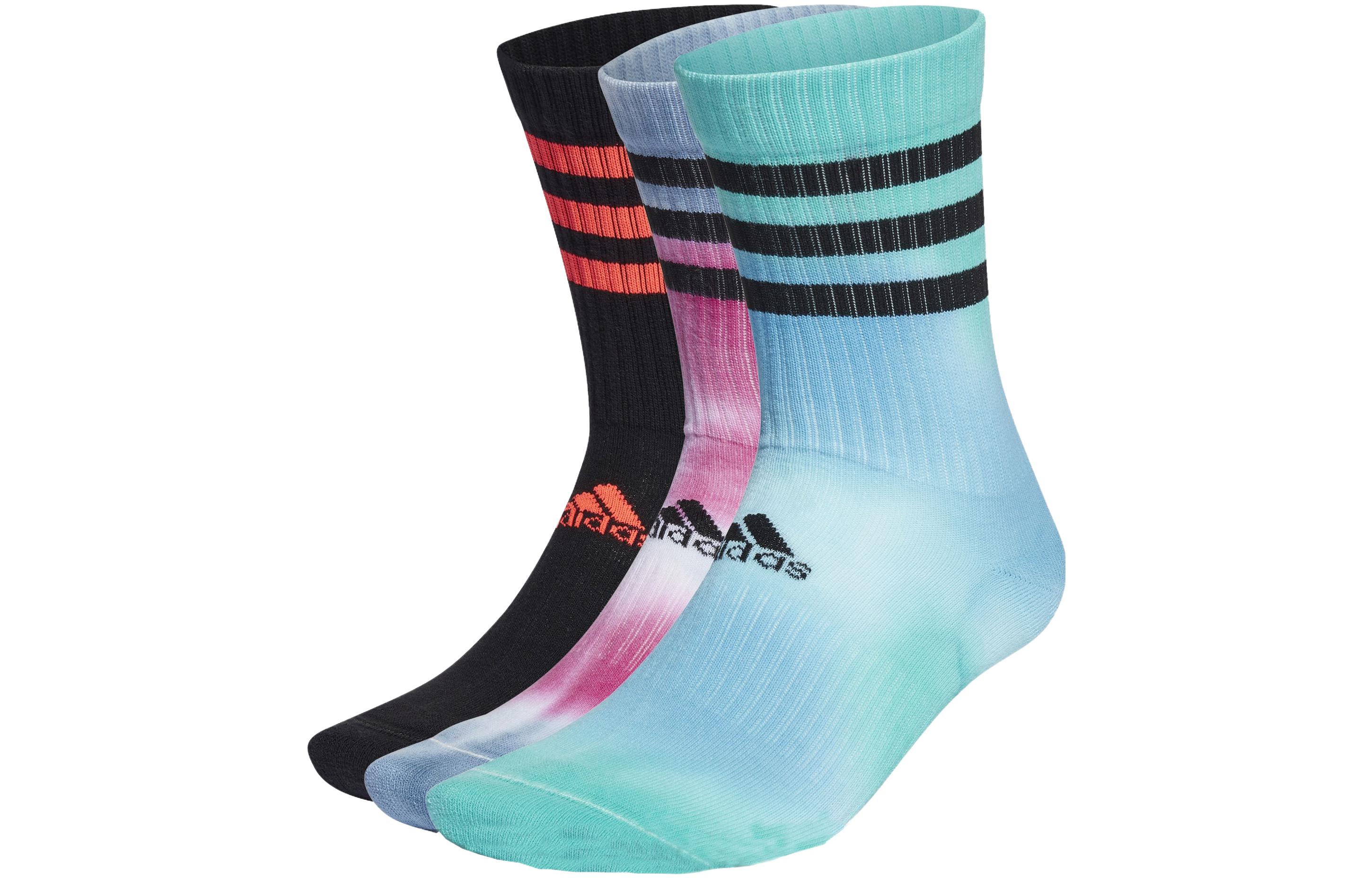 Adidas Tiro 3 Stripes Cushioned Soccer Socks Unisex 3 Pack HB1277 M