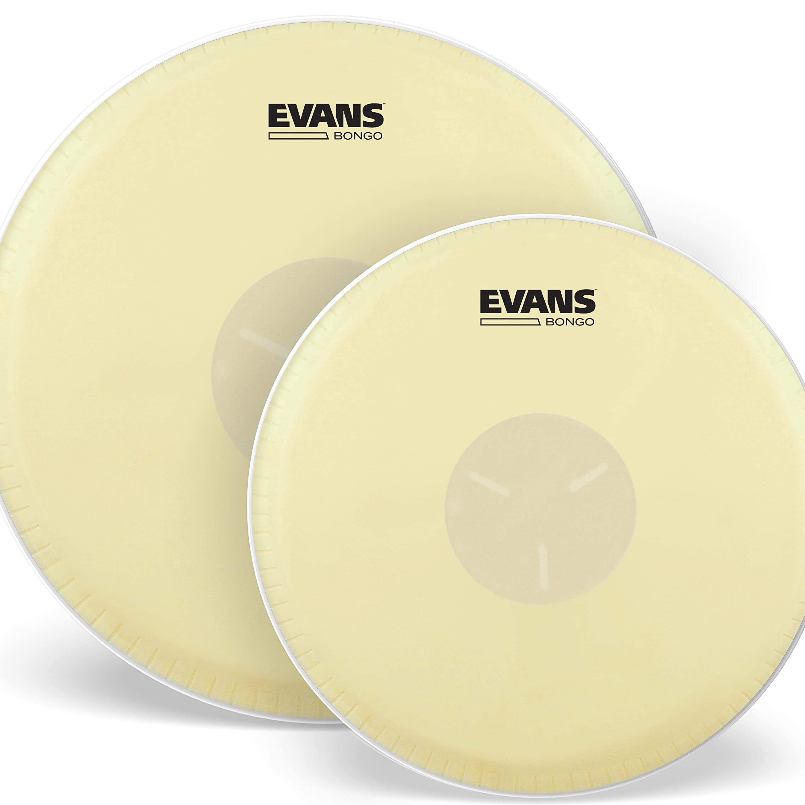 

EVANS Tri-Center Bongo Heads, Set of 2, 7-1/4 and 8-5/8 (EB0709) [Official Japanese Product]