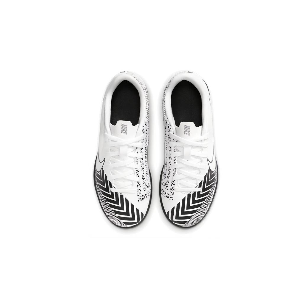 Nike Mercurial Vapor 13 Slip Resistant Slip Resistant Low top Kids' Soccer Shoes White Black Unisex CJ1179-110