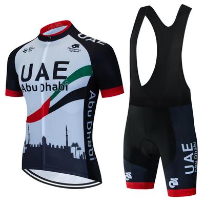 Conjuntos de Jersey de Ciclismo de los Emiratos Árabes Unidos 2023, Ropa de Ciclismo para Hombre, traje de verano de manga corta para bicicleta MTB, Ropa para Ciclismo para Hombre