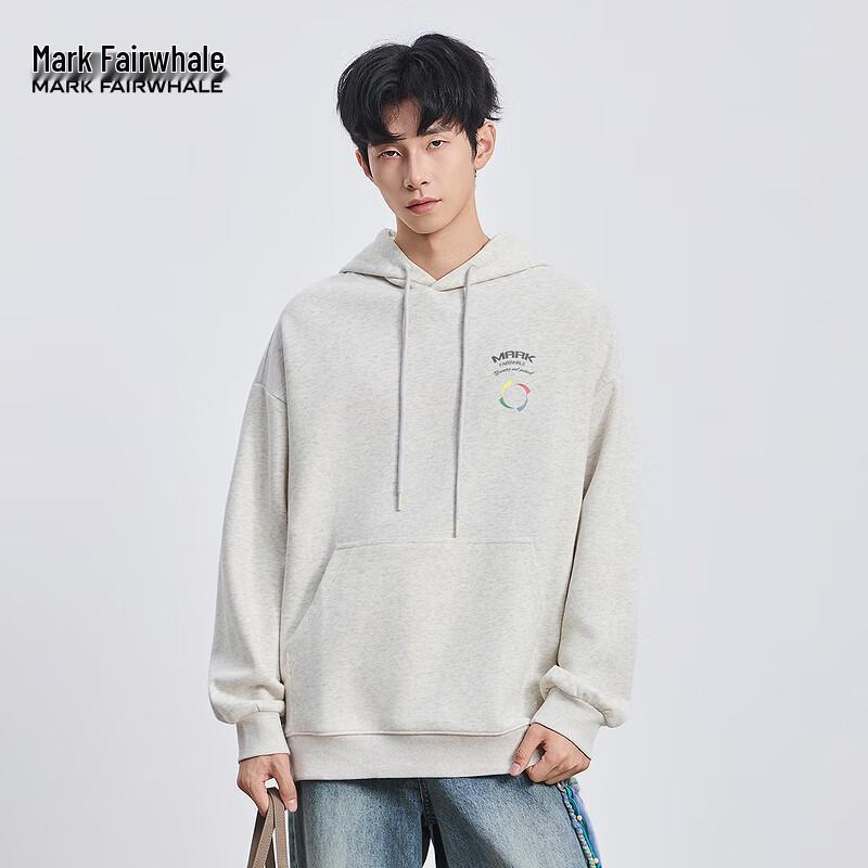 

Mark Fairwhale Men s Loose Fit Graphic Hoodie 4XL