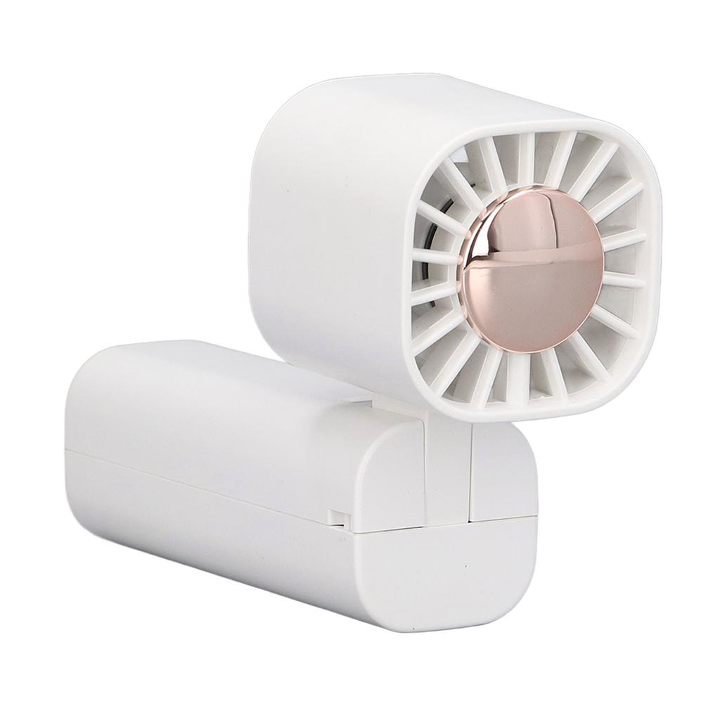 Handheld Fan Hanging Design Type C Rechargeable Portable Cooling USB Fan for Indoor Outdoor 5V 1A