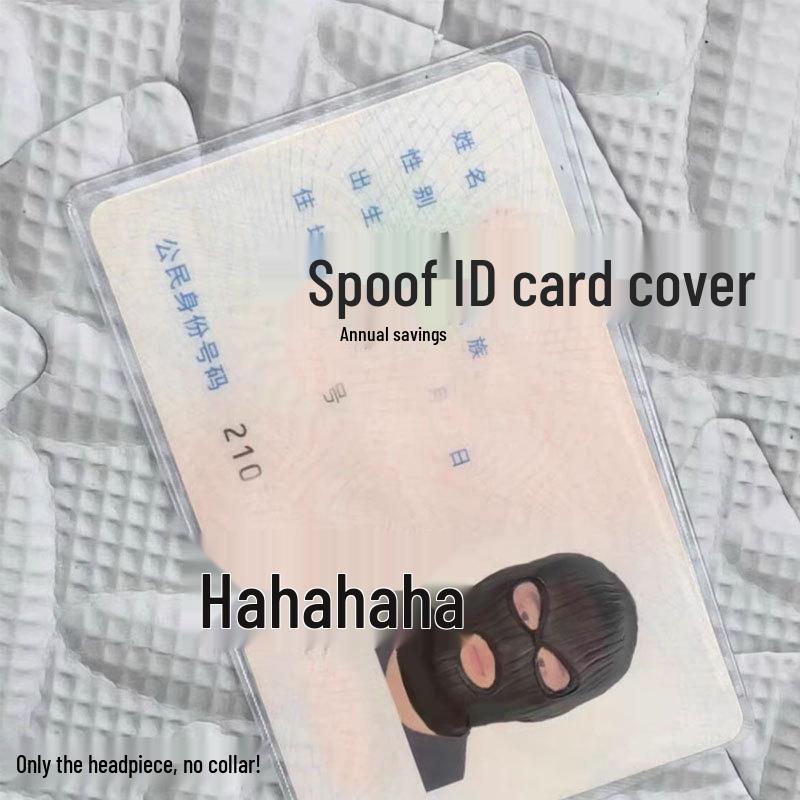 Oryginalne Przezroczyste Etui-Uchwyt na Karty z PVC Antymagnetyczne