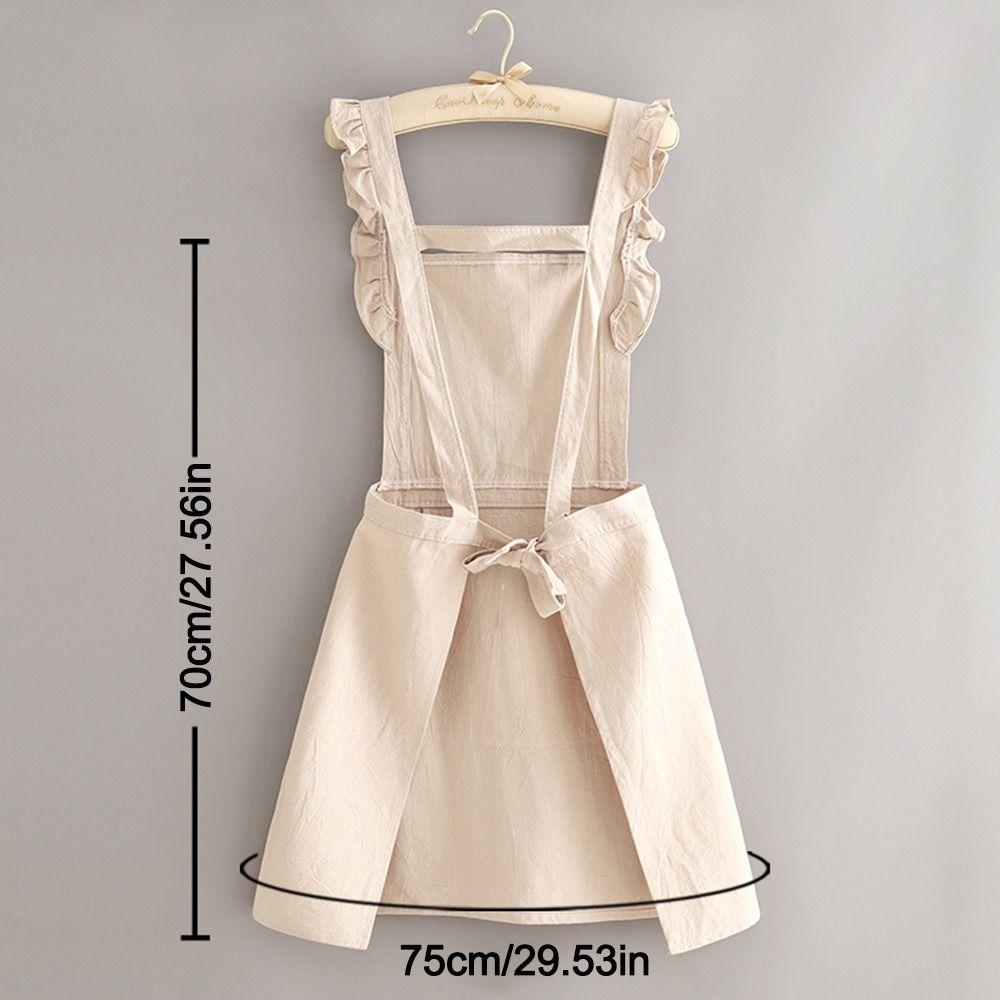 Waterproof Kitchen Apron Wear-resistant Barista Apron New Cooking Aprons  Household