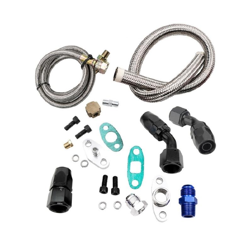 Upgraded Turbocharger Oil Supply Kit With Enhances Heat Dissipation High Efficiency Tool Set for Best Performances