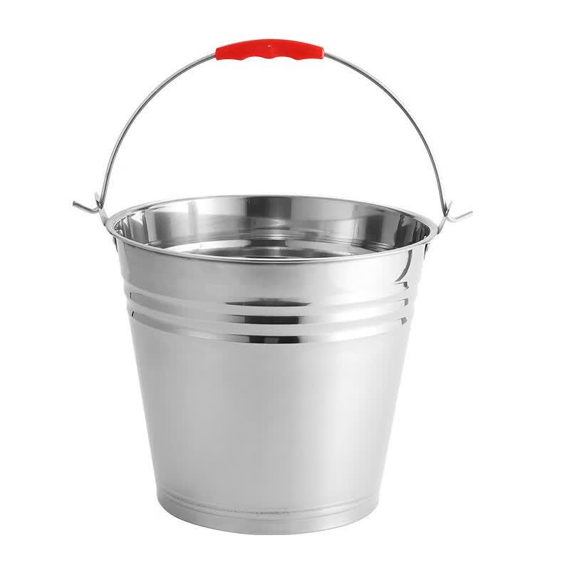 Stainless Steel Water Storage Bucket Set