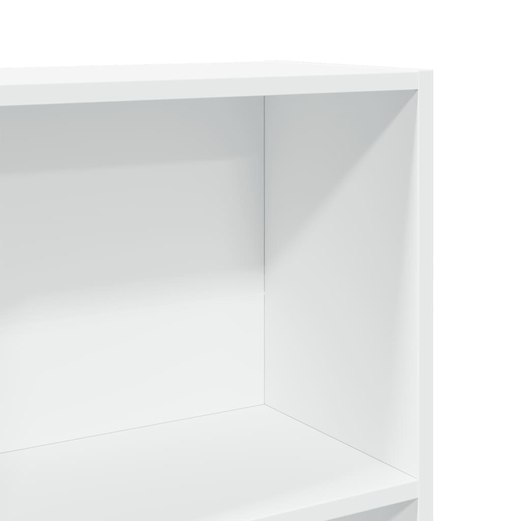 Vidaxl Regał, Biały, 60X24X176 Cm, Materiał Drewnopochodny