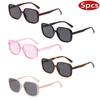 Fashion New Classic Rectangular Frame Sunglasses Women INS Style Sunscreen Eyeglasses Men Unisex UV400