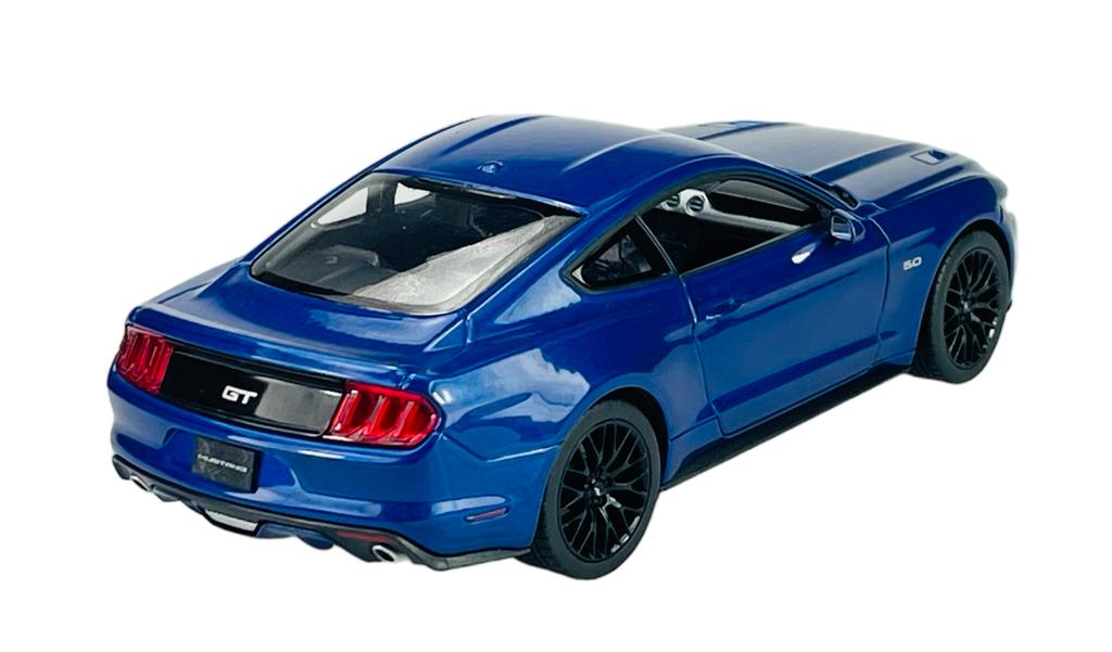 WELLY 2015 FORD MUSTANG GT BLUE 1:24 24062