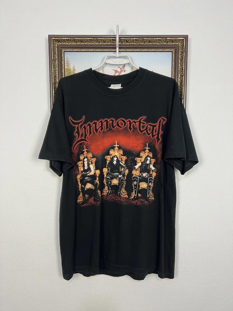 Vintage Immortal Demons Of Metal Over Print Shirt Band SG271 Unisex T-Shirt