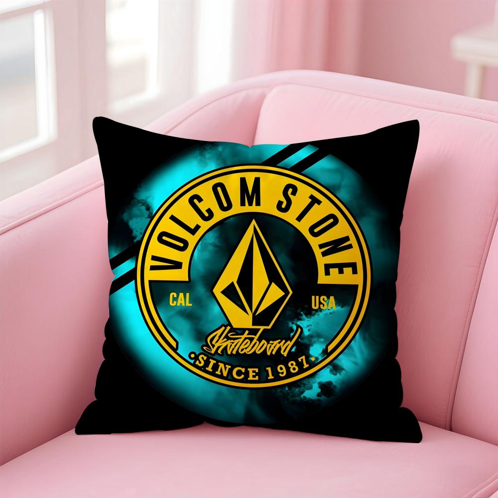 

Extreme Sports Stone VVolcom Cushion Cover Pillowcase Short Plush Invisible zipper Room Sofa Cushion Cover 30X30cm
