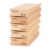 Two-Way Radius Sanding Block For Fret Leveling Fingerboard Guitar Sanding Block Maple Wooden Guitar Fret Leveling Tools