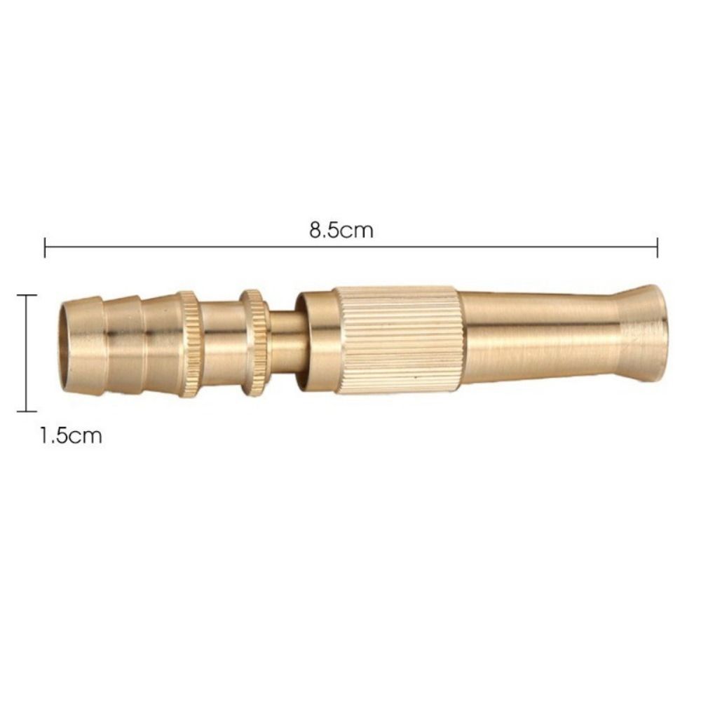 1Pcs Aluminum Alloy Spray Torch Connect Hose High Pressure 360 Degree Rotating Spray Nozzle Watering Garden Tool