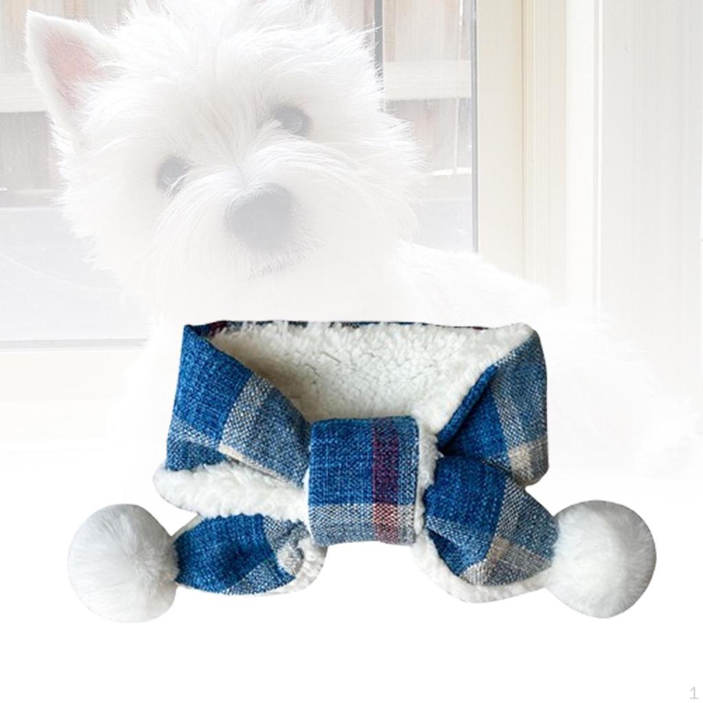 Cozy Pet Neckwear for Winter Adventures